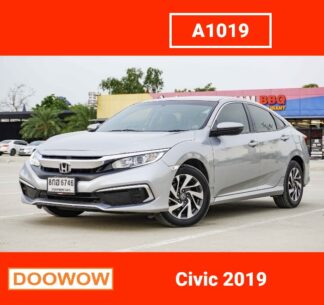Honda-Civic-2019-สีบอร์นเงิน-รถมือสองสมุทรปราการDoowow