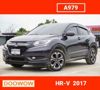 Honda-HR-V-2017-สีเทา-รถมือสองสมุทรปราการDoowow