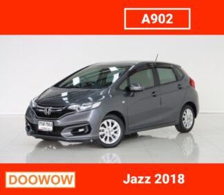 Honda-Jazz-2018-สีเทา-รถมือสองสมุทรปราการDoowow
