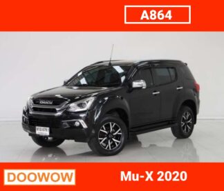 Isuzu-Mu-X-2020-สีดำ-รถมือสองสมุทรปราการDoowow