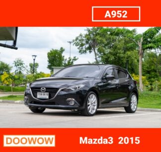 Mazda3-2015-สีดำ-รถมือสองสมุทรปราการDoowow