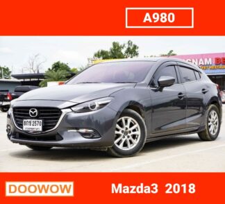 Mazda3-2018-สีเทา-รถมือสองสมุทรปราการDoowow