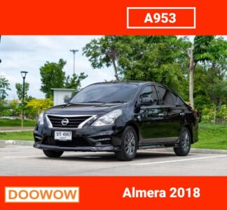 Nissan-Almera-2018-สีดำ-รถมือสองสมุทรปราการDoowow