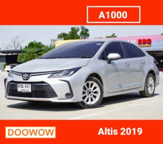 Toyota-Altis-2019-สีบอร์นเงิน-รถมือสองสมุทรปราการDoowow