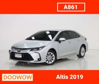 Toyota-Altis-2019-สีบอร์นเงิน-รถมือสองสมุทรปราการDoowow