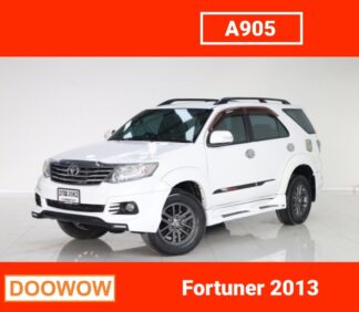 Toyota-Fortuner-2013-สีขาว-รถมือสองสมุทรปราการDoowow