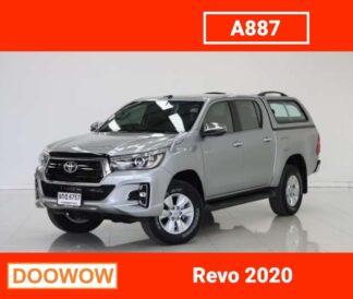 Toyota-Revo-2020-สีบอร์นเงิน-รถมือสองสมุทรปราการDoowow