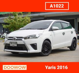 Toyota-Yaris-2016-สีขาว-รถมือสองสมุทรปราการDoowow