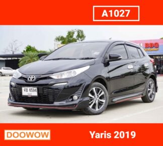Toyota-Yaris-2019-สีดำ-รถมือสองสมุทรปราการDoowow