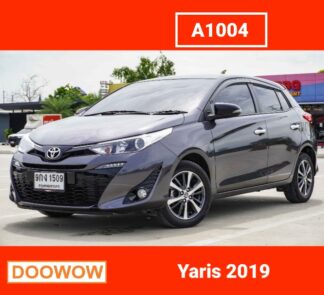 Toyota-Yaris-2019-สีเทา-รถมือสองสมุทรปราการDoowow