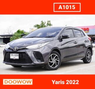 Toyota-Yaris-2022-สีเทา-รถมือสองสมุทรปราการDoowow