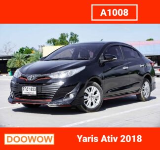 Toyota-Yaris-Ativ-2018-สีดำ-รถมือสองสมุทรปราการDoowow
