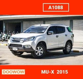 Isuzu-Mu-x-2015-สีขาว-รถมือสองสมุทรปราการDoowowดูว้าวA1088กรุงเทพ