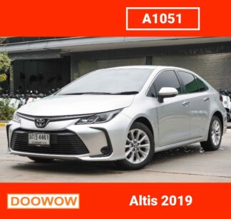 Toyota-Altis-2019-สีบอร์นเงิน-รถมือสองสมุทรปราการDoowowA1051รถสวย