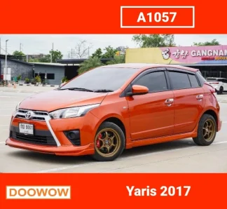 Toyota-Yaris-2017-สีส้ม-รถมือสองสมุทรปราการDoowowA1057รถสวย
