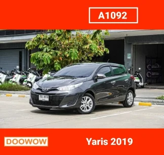 Toyota-Yaris-2019-สีเทา-รถมือสองสมุทรปราการDoowowดูว้าวA1092กรุงเทพ