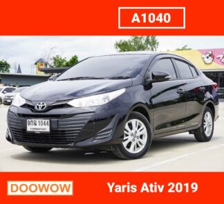 Toyota-YarisAtiv-2019-สีดำ-รถมือสองสมุทรปราการDoowowA1040