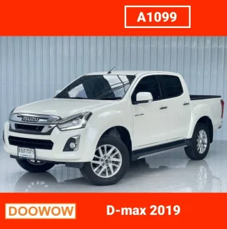 Isuzu-D-max-2019-สีขาว-รถมือสองสมุทรปราการDoowowดูว้าวA1099กรุงเทพ