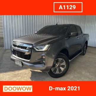 Isuzu-D-max-2021-สีเทา-รถมือสองสมุทรปราการDoowowดูว้าวA1129กรุงเทพ