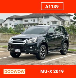 Isuzu-Mu-x-2019-สีดำ-รถมือสองสมุทรปราการDoowowดูว้าวA1139กรุงเทพ