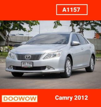 Toyota-Camry-2012-สีบอร์นเงิน-รถมือสองสมุทรปราการDoowowA1157ดูว้าวกรุงเทพ
