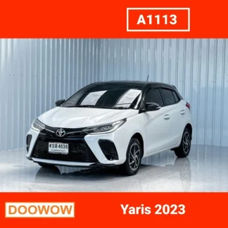 Toyota-Yaris-2023-สีขาว-รถมือสองสมุทรปราการDoowowดูว้าวA1113กรุงเทพ